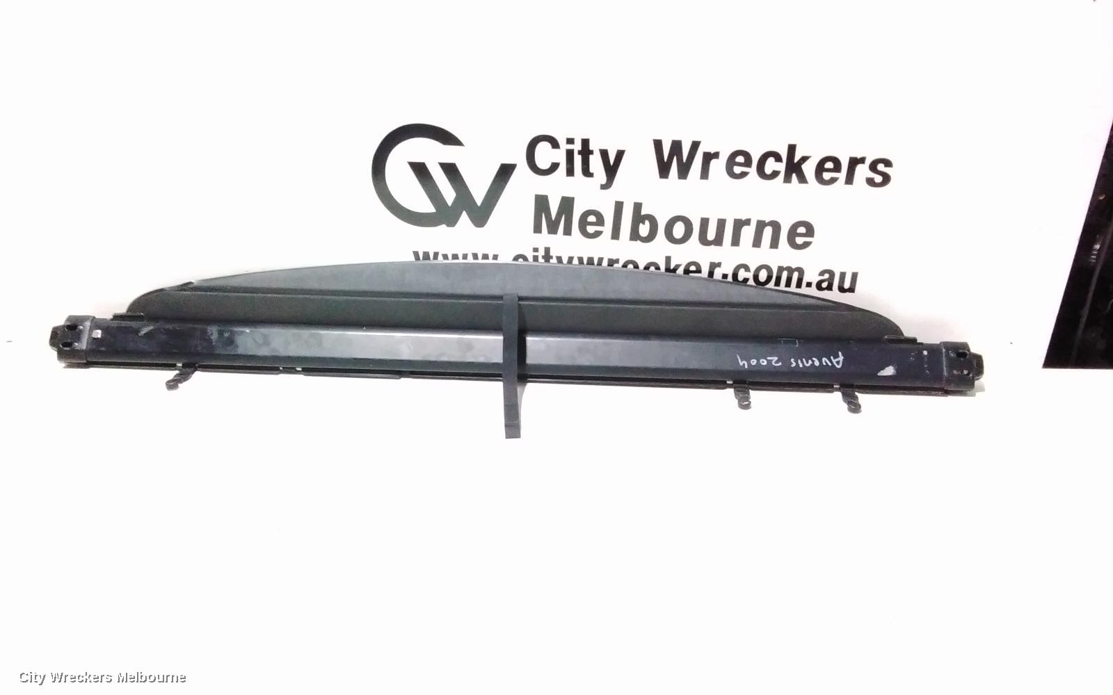 TOYOTA AVENSIS PARCEL SHELF CARGO BLIND, CARGO BLIND, ACM20R, 12/2001 - 12/2010