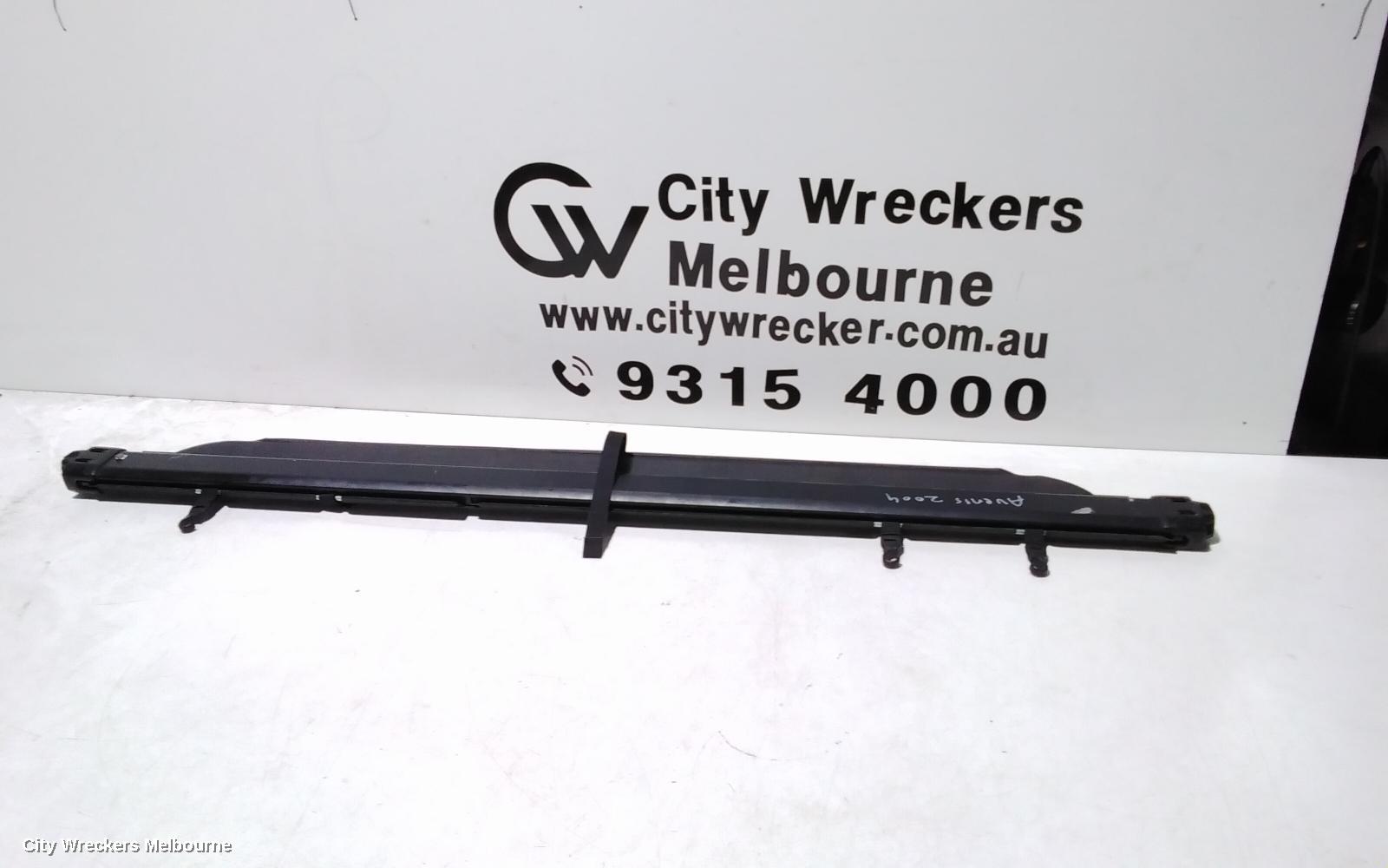 TOYOTA AVENSIS PARCEL SHELF CARGO BLIND, CARGO BLIND, ACM20R, 12/2001 - 12/2010