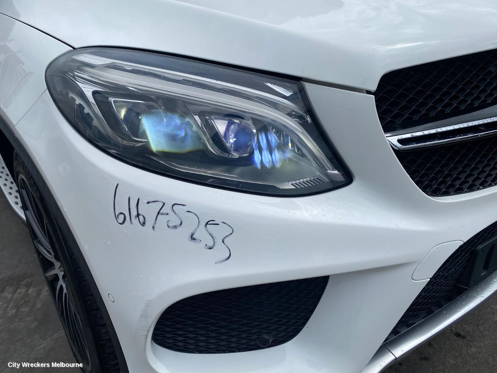 MERCEDES GLE CLASS SHOCK ABSORBER, C292/W166, LH SIDE, AIR SUSPENSION TYPE, 06/2015 - 04/2019