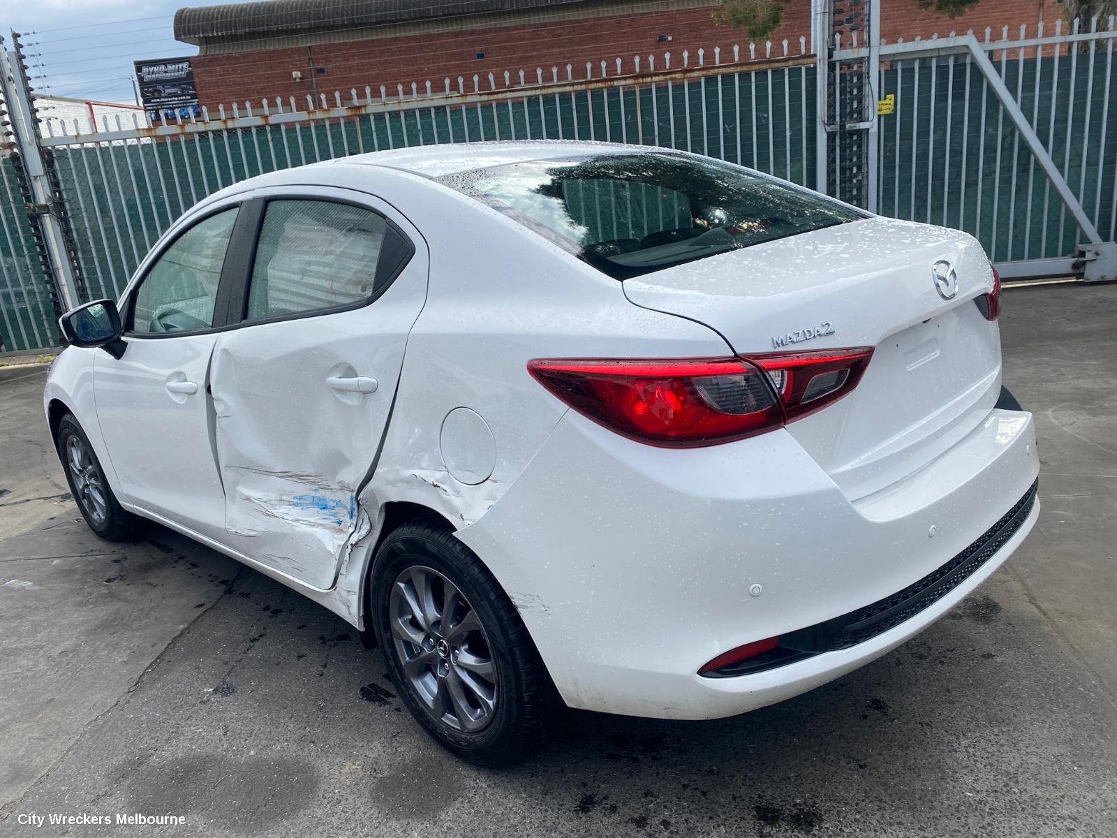 MAZDA 2 LEFT REAR STRUT, DL, SEDAN, 09/2014 ONWARDS