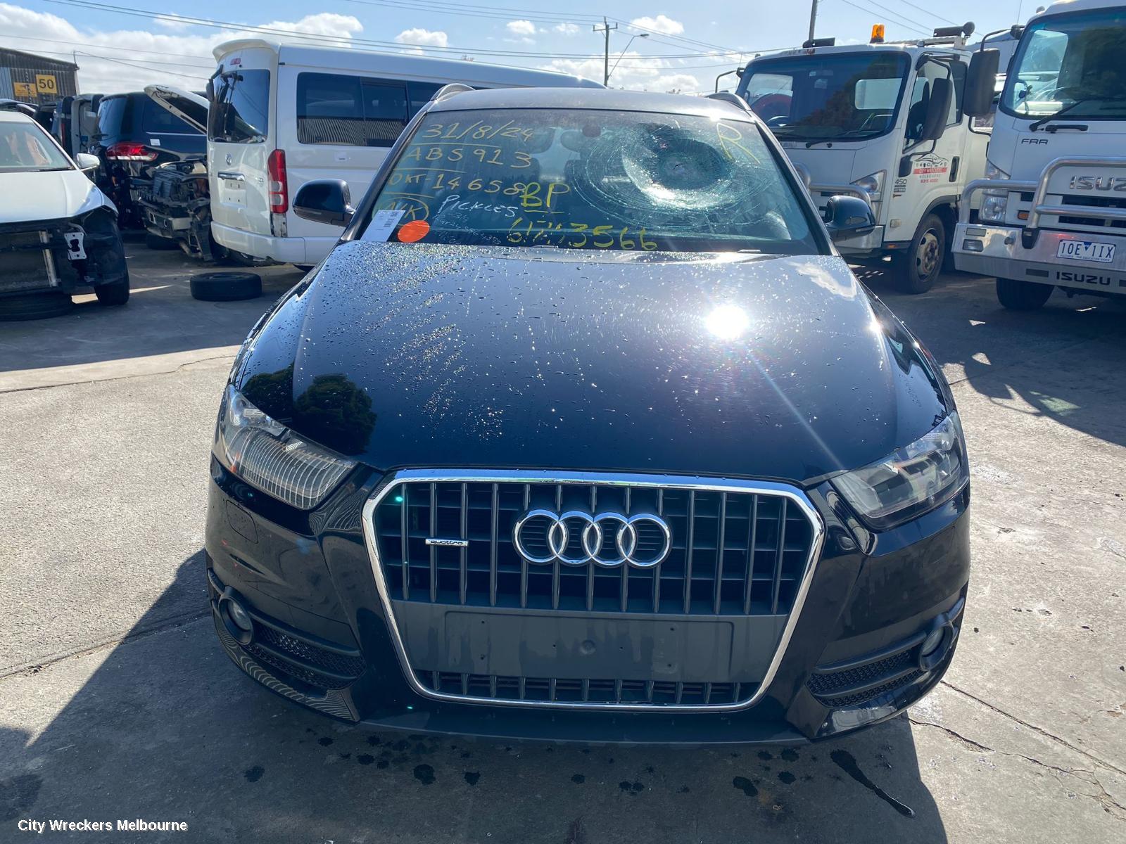 AUDI Q3 TRANS/GEARBOX, AUTO, AWD, DIESEL, 2.0, 8U, NZS CODE, 03/2012 - 12/2018
