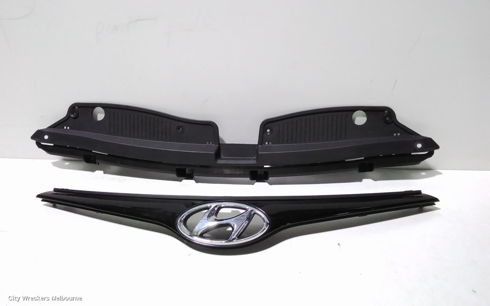 HYUNDAI I20 GRILLE, RADIATOR GRILLE, PB, 03/2012 - 12/2015