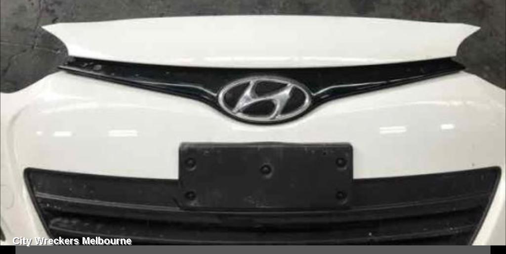 HYUNDAI I20 GRILLE, RADIATOR GRILLE, PB, 03/2012 - 12/2015