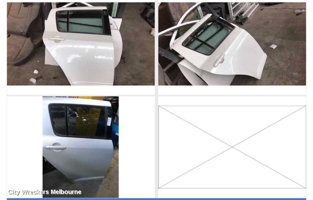 SUZUKI SWIFT RIGHT REAR DOOR, RS415/RS416, 09/2004 - 02/2011