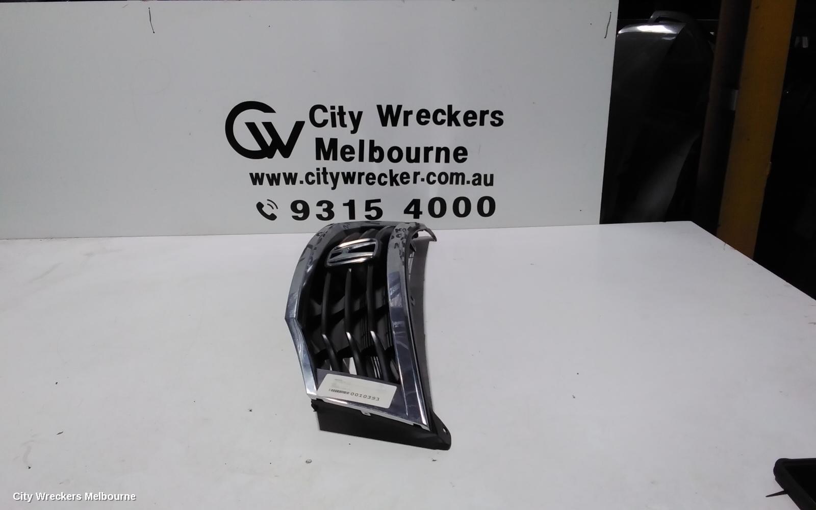 HONDA ACCORD GRILLE, RADIATOR GRILLE, 8TH GEN (VIN MRHCP), 02/2008 - 05/2011