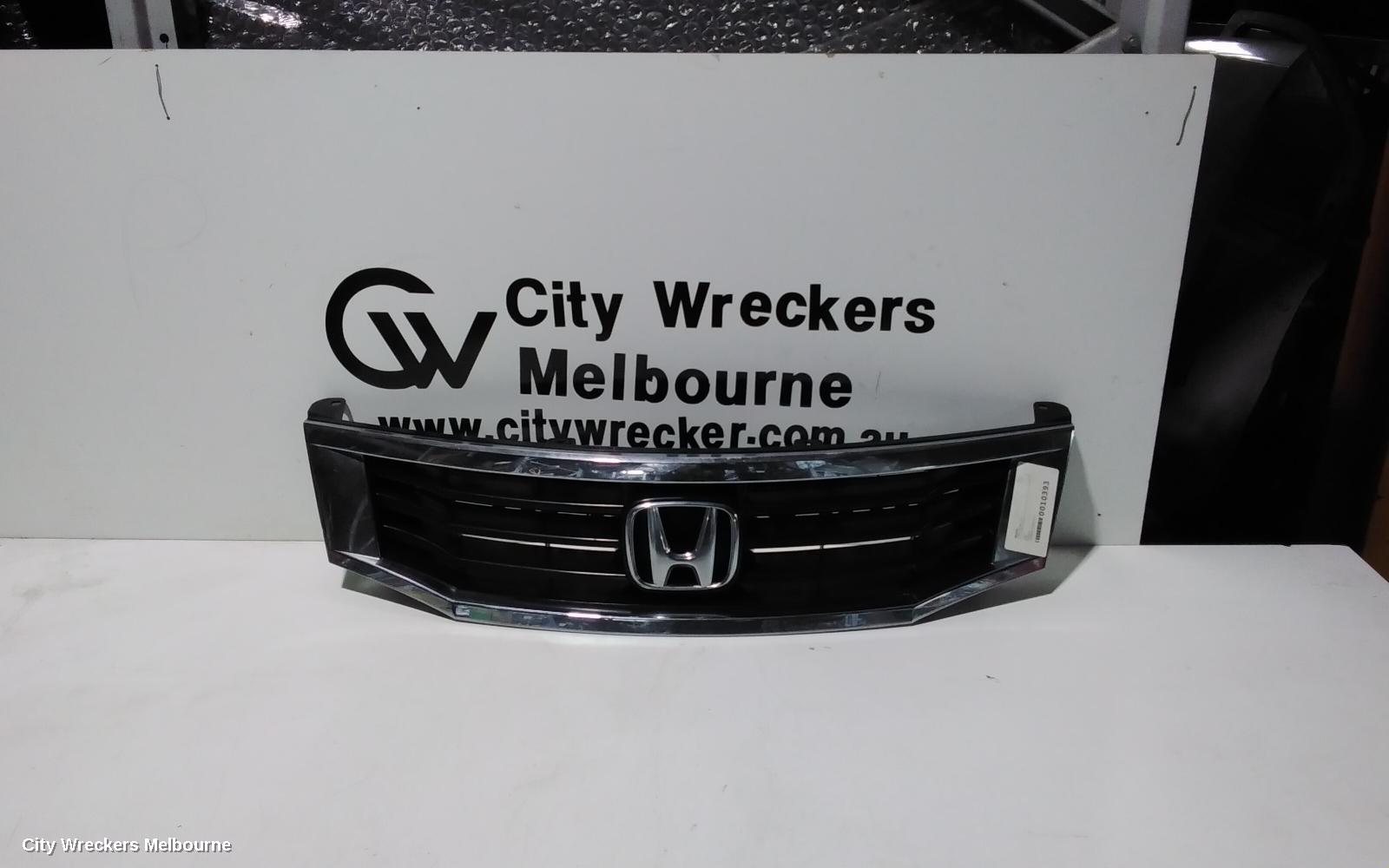 HONDA ACCORD GRILLE, RADIATOR GRILLE, 8TH GEN (VIN MRHCP), 02/2008 - 05/2011