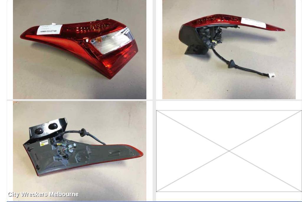 HYUNDAI I30 LEFT TAILLIGHT, GD, 5DR/3DR HATCH, 03/2012 - 02/2017