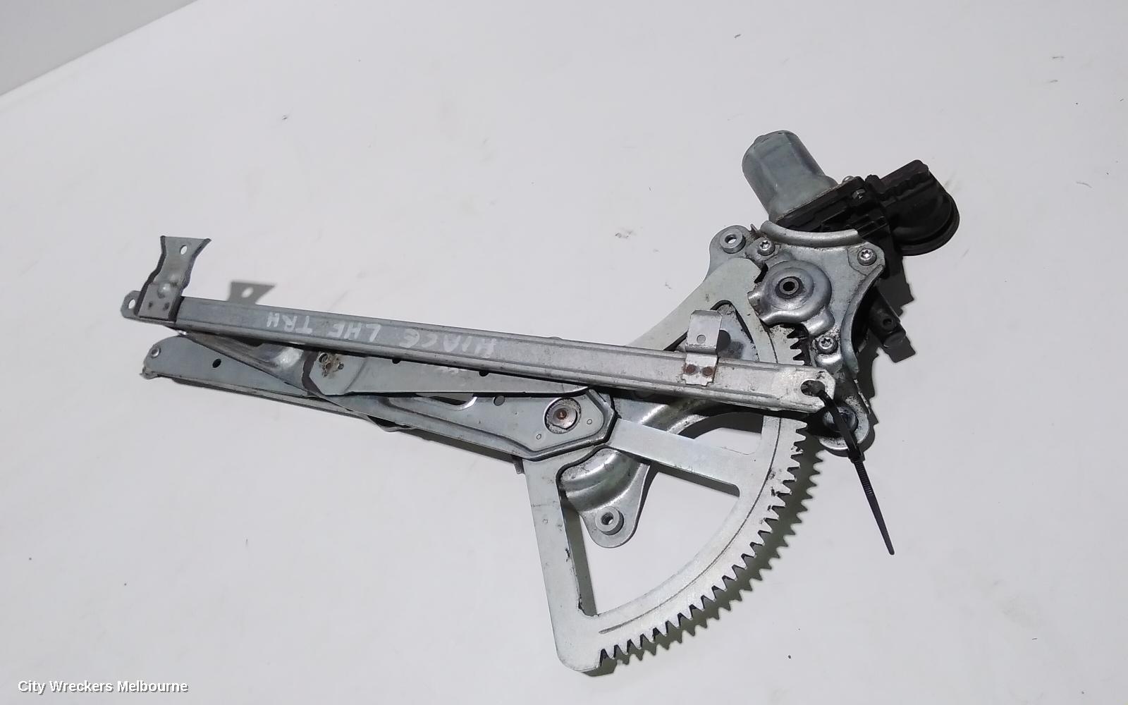 TOYOTA HIACE LEFT FRONT WINDOW REG/MOTOR, DOOR REG AND MOTOR ASSY, TRH/KDH, 03/2005 - 04/2019
