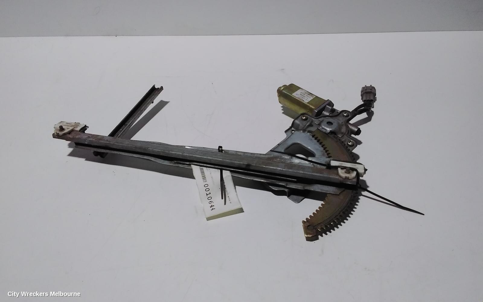 NISSAN PATROL RIGHT FRONT WINDOW REG/MOTOR, Y61/GU, POWER, SCISSOR TYPE, 05/1999 - 04/2017