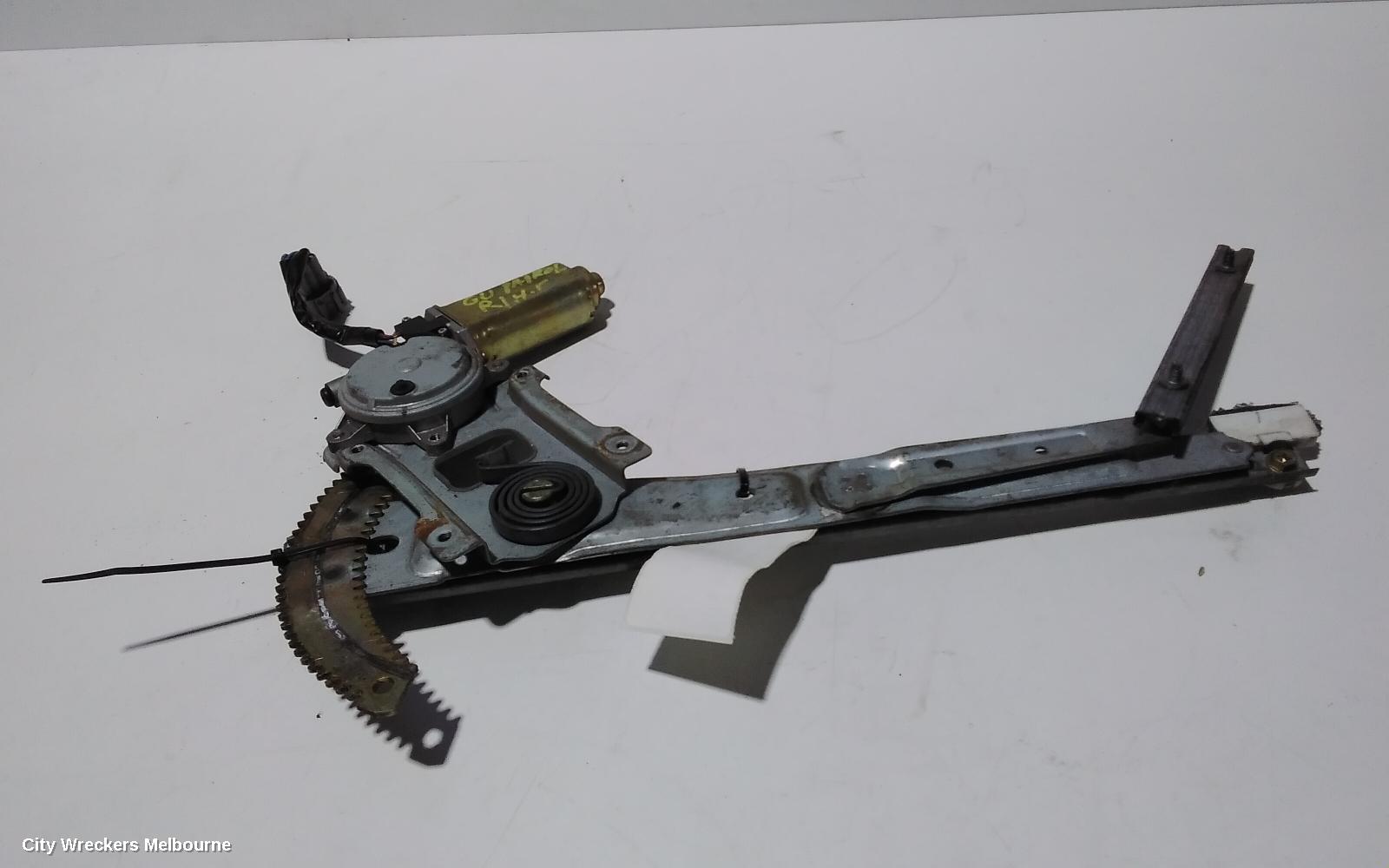 NISSAN PATROL RIGHT FRONT WINDOW REG/MOTOR, Y61/GU, POWER, SCISSOR TYPE, 05/1999 - 04/2017