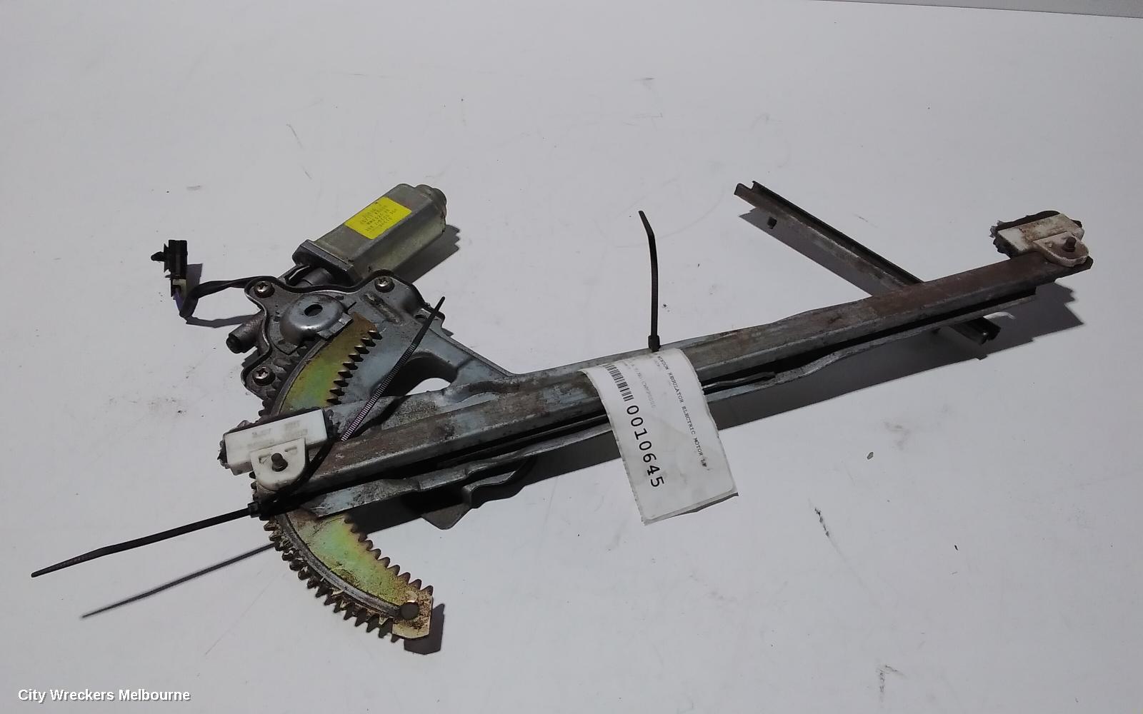 NISSAN PATROL LEFT FRONT WINDOW REG/MOTOR, Y61/GU, POWER, SCISSOR TYPE, 05/1999 - 04/2017