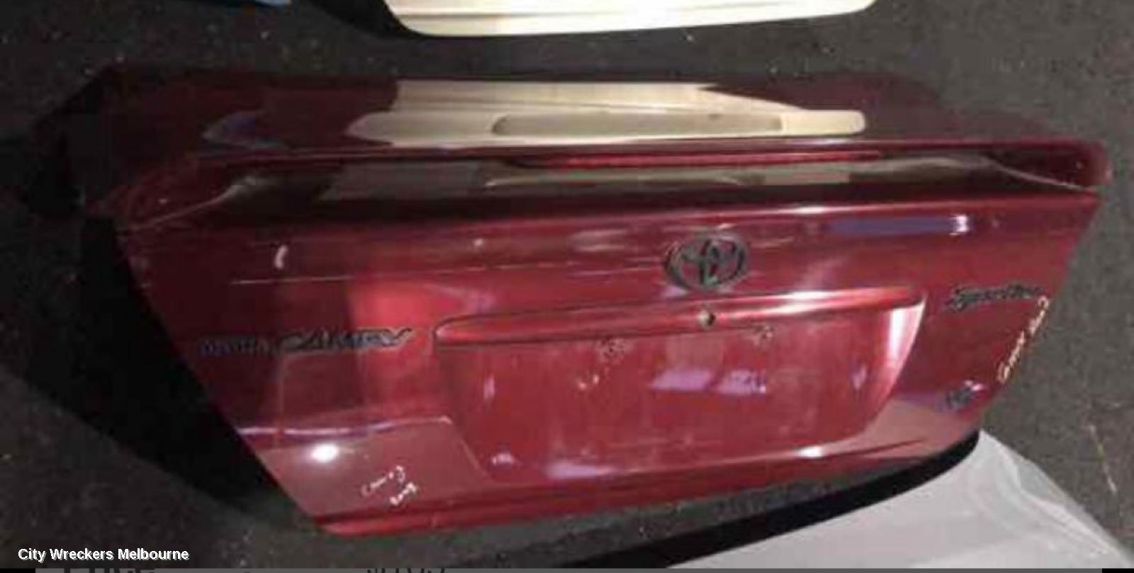 TOYOTA CAMRY BOOTLID/TAILGATE, BOOTLID, SK36, SPOILERED TYPE, 08/2002 - 08/2004