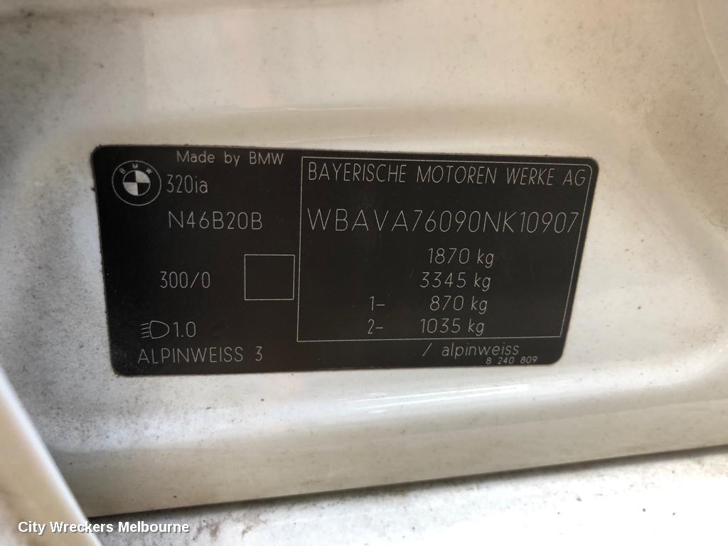 BMW 3 SERIES LEFT FRONT DOOR, E90/E91, SEDAN/WAGON, 03/2005 - 04/2012