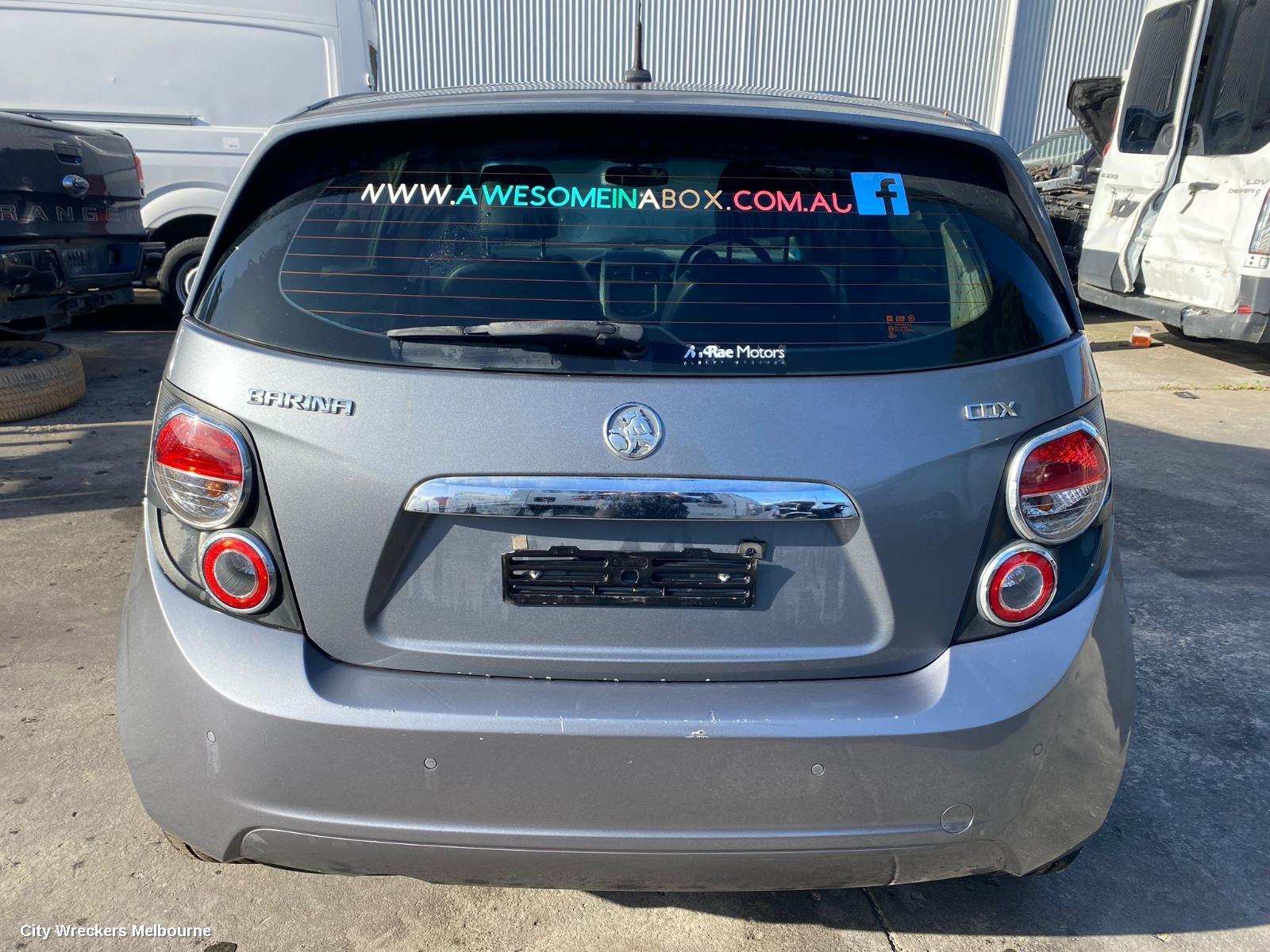 HOLDEN BARINA SEAL, LHF: 151323, TM, 09/2011 - 12/2018
