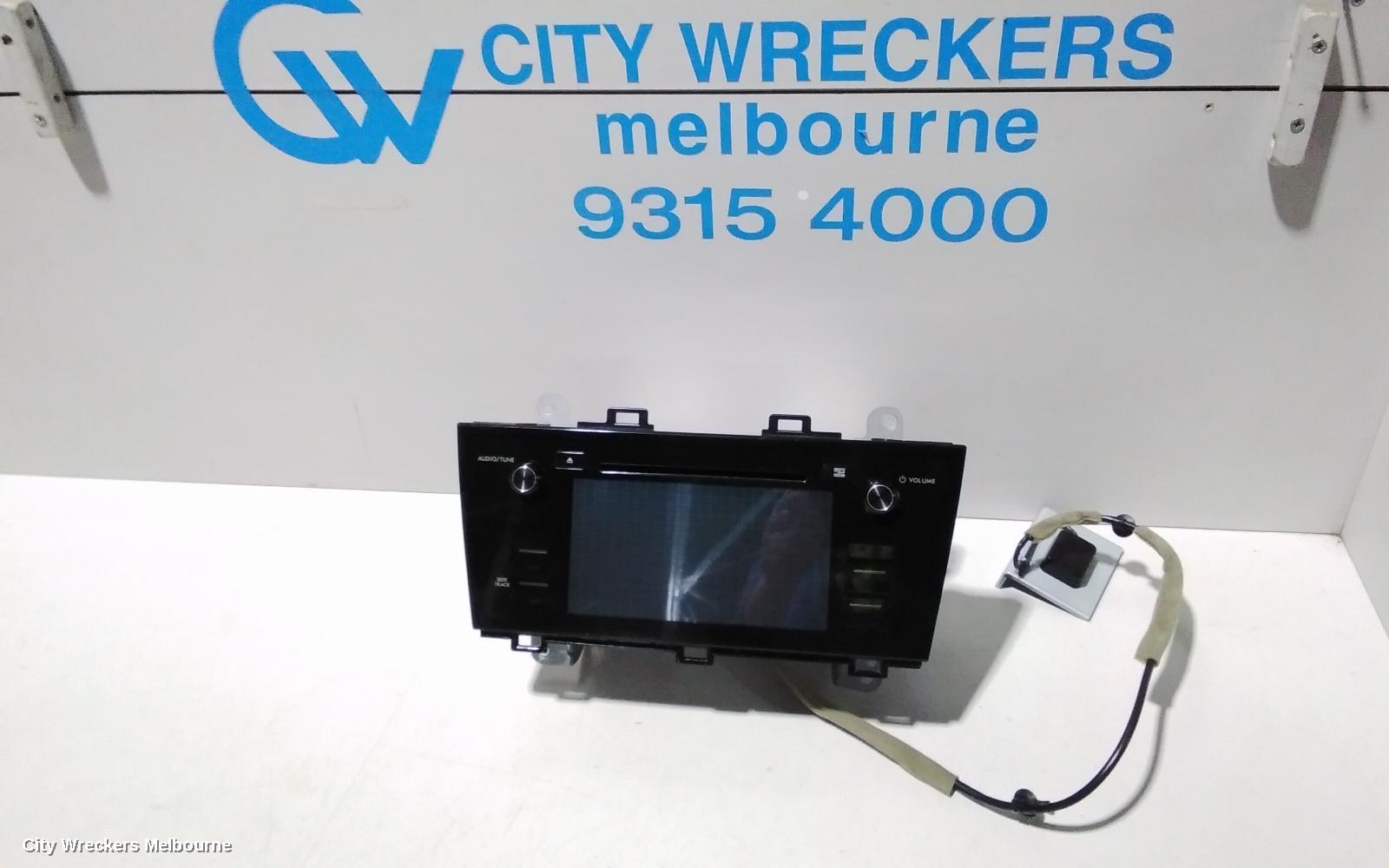 SUBARU OUTBACK RADIO/CD/DVD/SAT/TV, HEAD UNIT, 7IN SAT NAV TYPE, 6TH GEN, 08/2014 - 12/2017