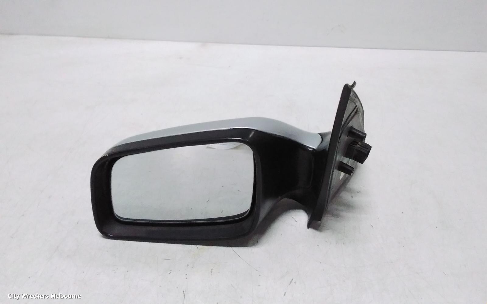 HOLDEN ASTRA LEFT DOOR MIRROR, TS, POWER, HATCH/SEDAN, PAINTED TYPE (SMOOTH FINISH), 09/1998 - 10/2006