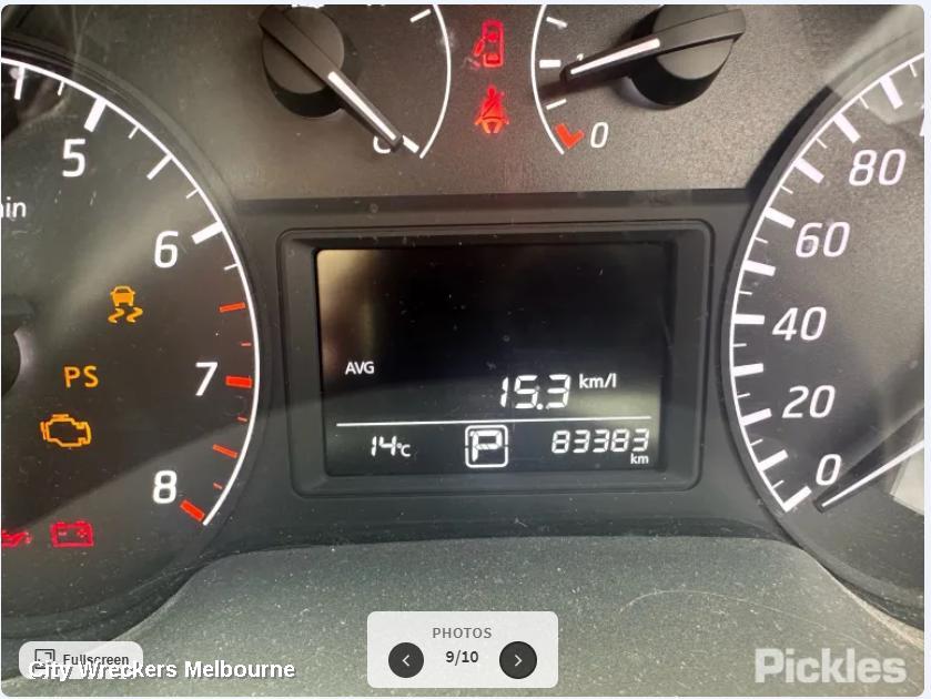 NISSAN PULSAR INSTRUMENT CLUSTER, PETROL, 1.8, AUTO T/M, ST, B17, 12/2012 - 12/2017