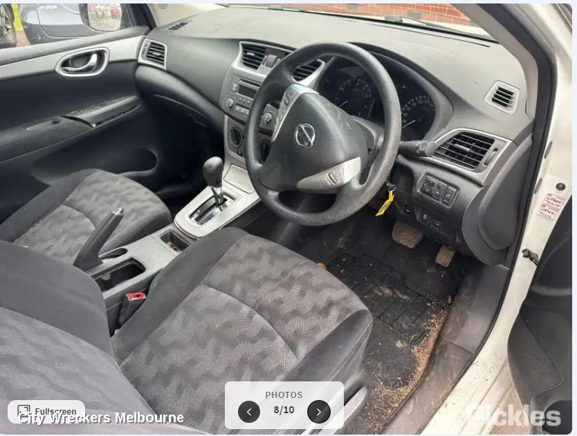 NISSAN PULSAR INSTRUMENT CLUSTER, PETROL, 1.8, AUTO T/M, ST, B17, 12/2012 - 12/2017