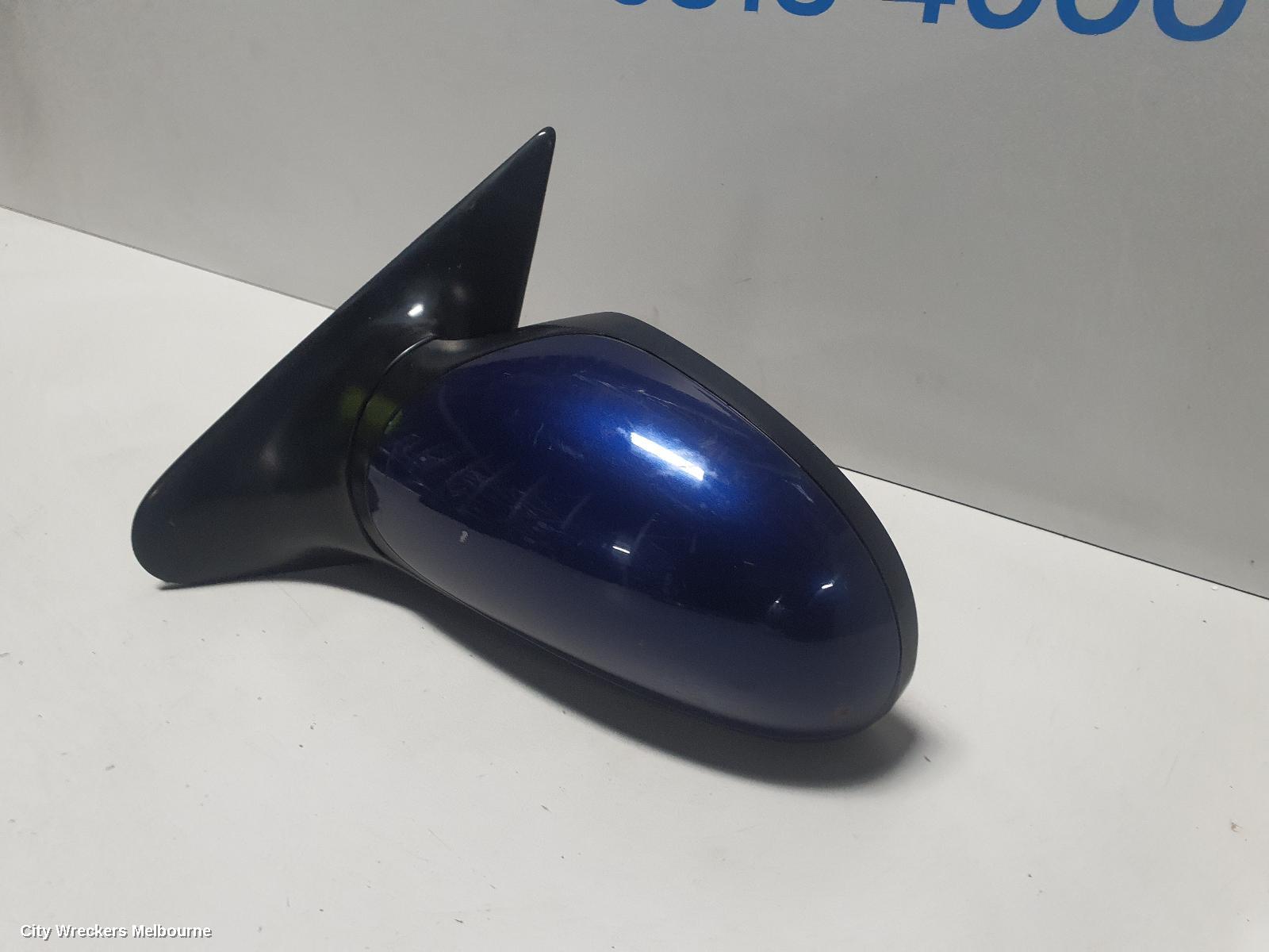 PEUGEOT 406 LEFT DOOR MIRROR, D9, POWER, SEDAN/WAGON, 08/1999 - 12/2003