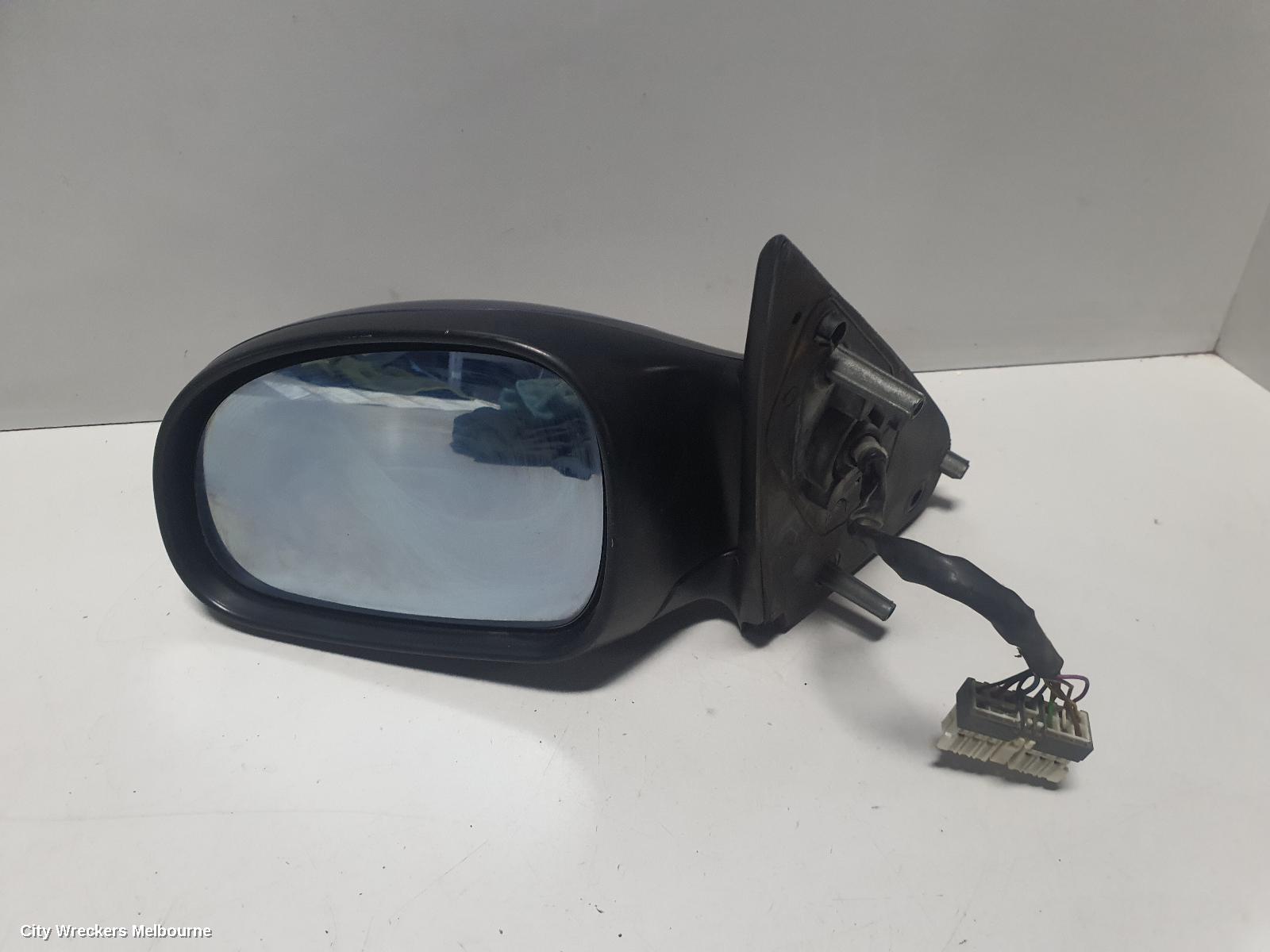 PEUGEOT 406 LEFT DOOR MIRROR, D9, POWER, SEDAN/WAGON, 08/1999 - 12/2003
