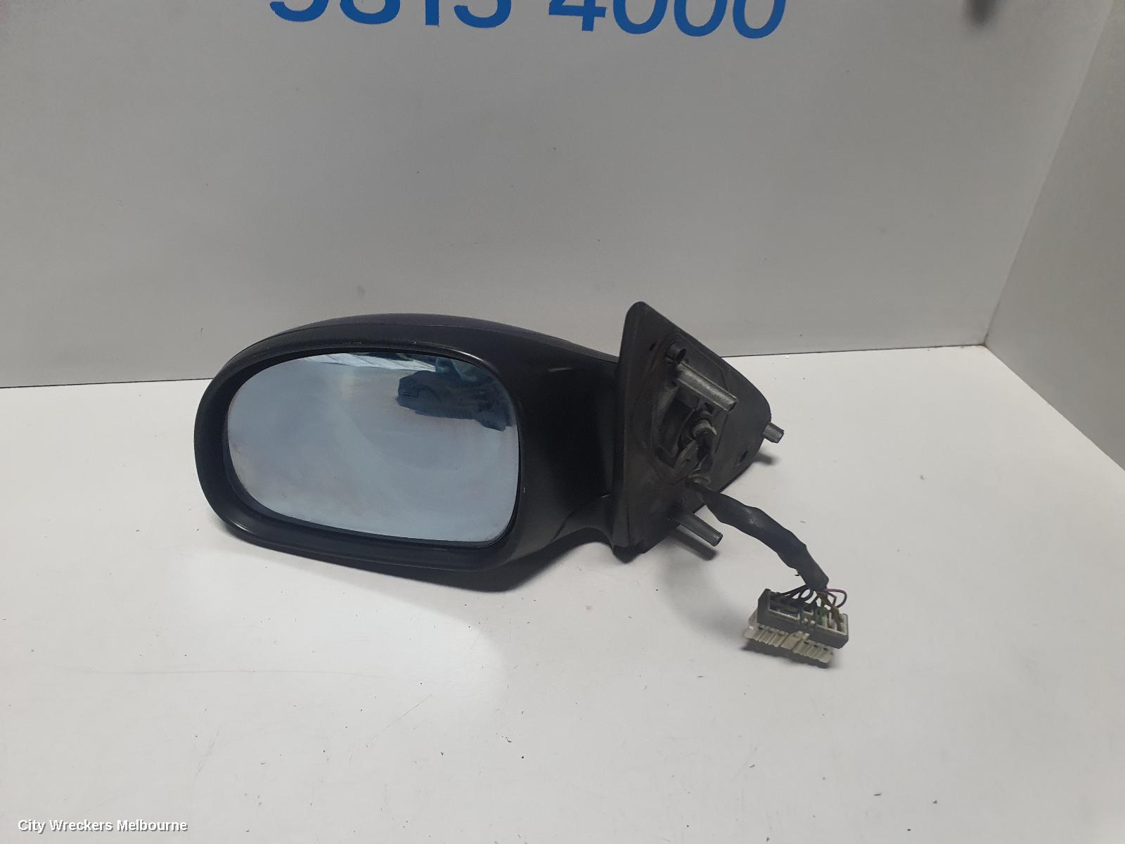 PEUGEOT 406 LEFT DOOR MIRROR, D9, POWER, SEDAN/WAGON, 08/1999 - 12/2003