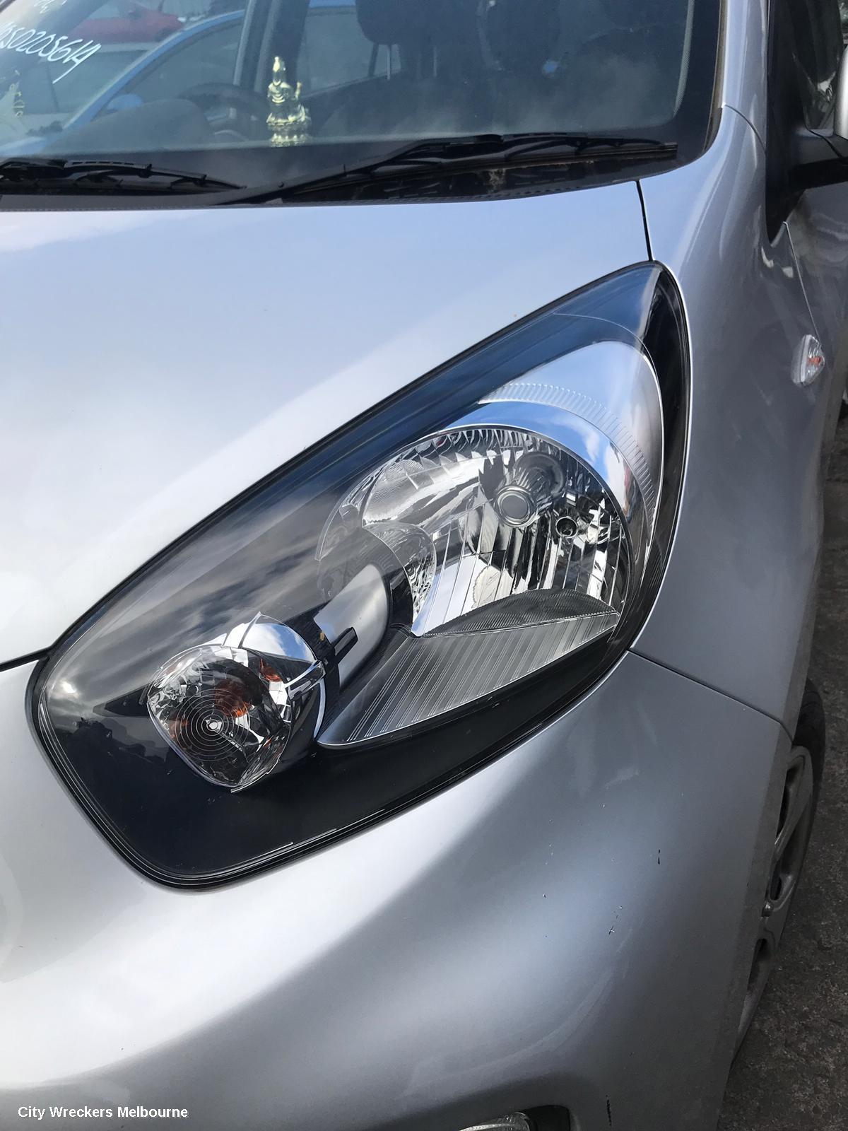 KIA PICANTO RIGHT GUARD LINER, FRONT, TA, 03/2015 - 04/2017 (AUS ONLY)