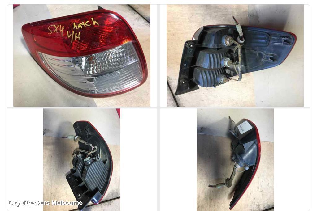 SUZUKI SX4 LEFT TAILLIGHT, HATCH, 02/2007 - 01/2014
