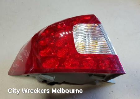 SUBARU IMPREZA LEFT TAILLIGHT, G3, SEDAN, IN BODY, 09/2008 - 11/2011