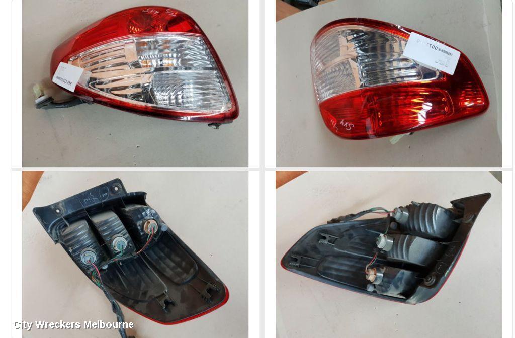 SUZUKI SX4 LEFT TAILLIGHT, HATCH, 02/2007 - 01/2014