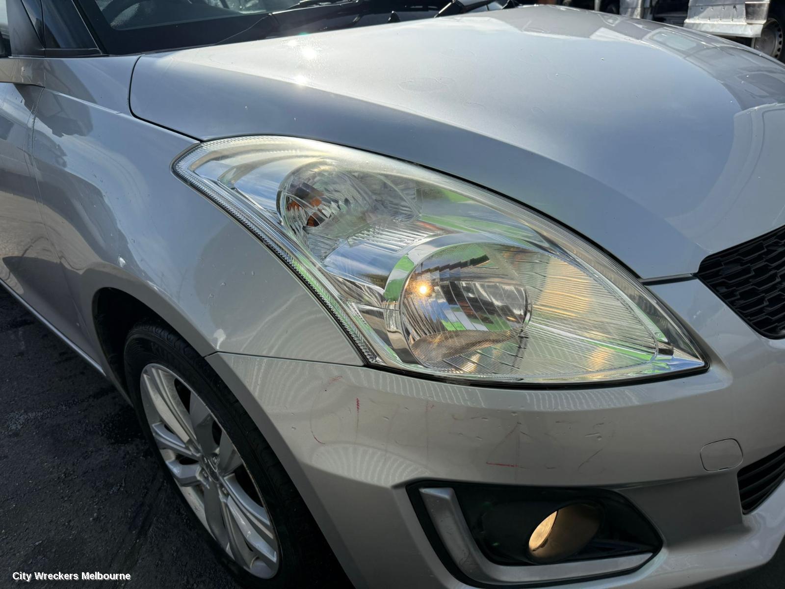 SUZUKI SWIFT LEFT FRONT DOOR, FZ, 08/2010 - 03/2017