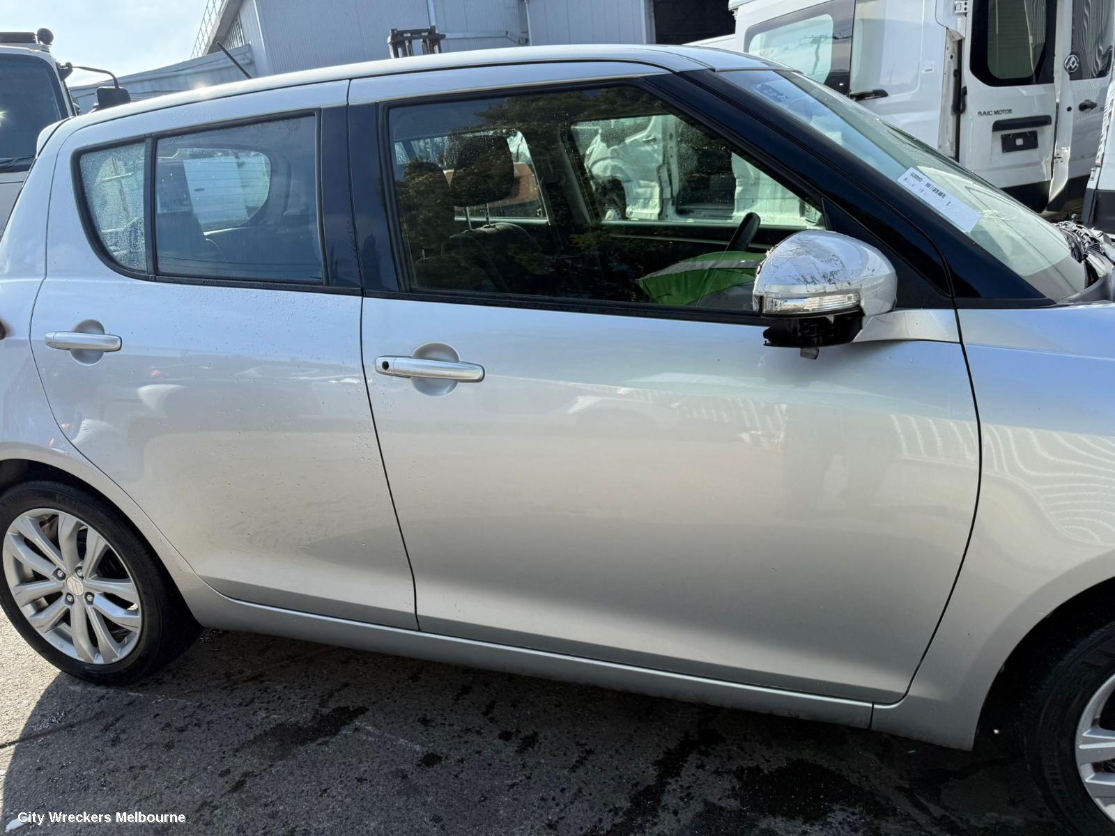 SUZUKI SWIFT LEFT FRONT DOOR, FZ, 08/2010 - 03/2017