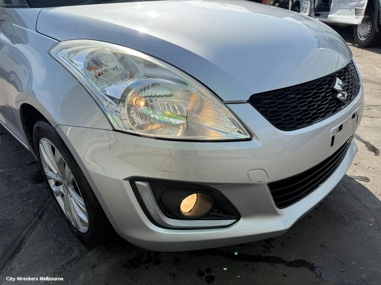 SUZUKI SWIFT LEFT FRONT DOOR, FZ, 08/2010 - 03/2017