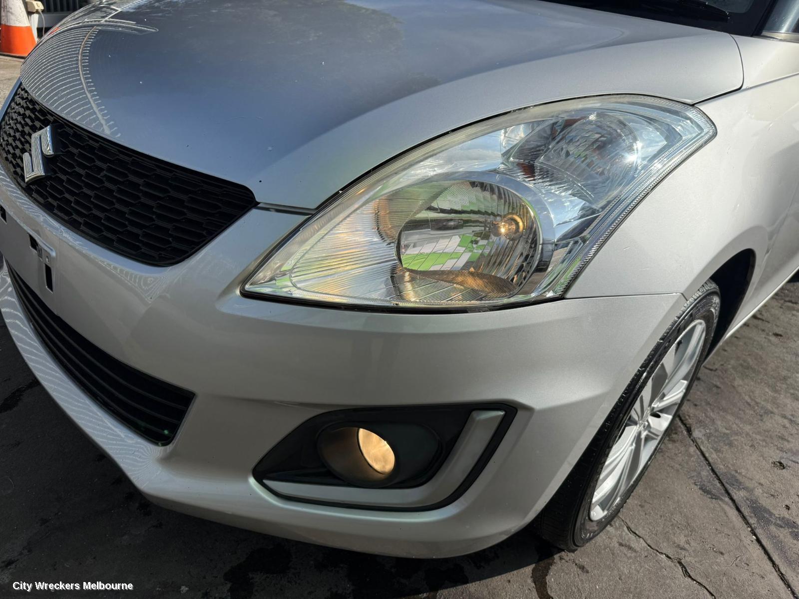 SUZUKI SWIFT LEFT FRONT DOOR, FZ, 08/2010 - 03/2017