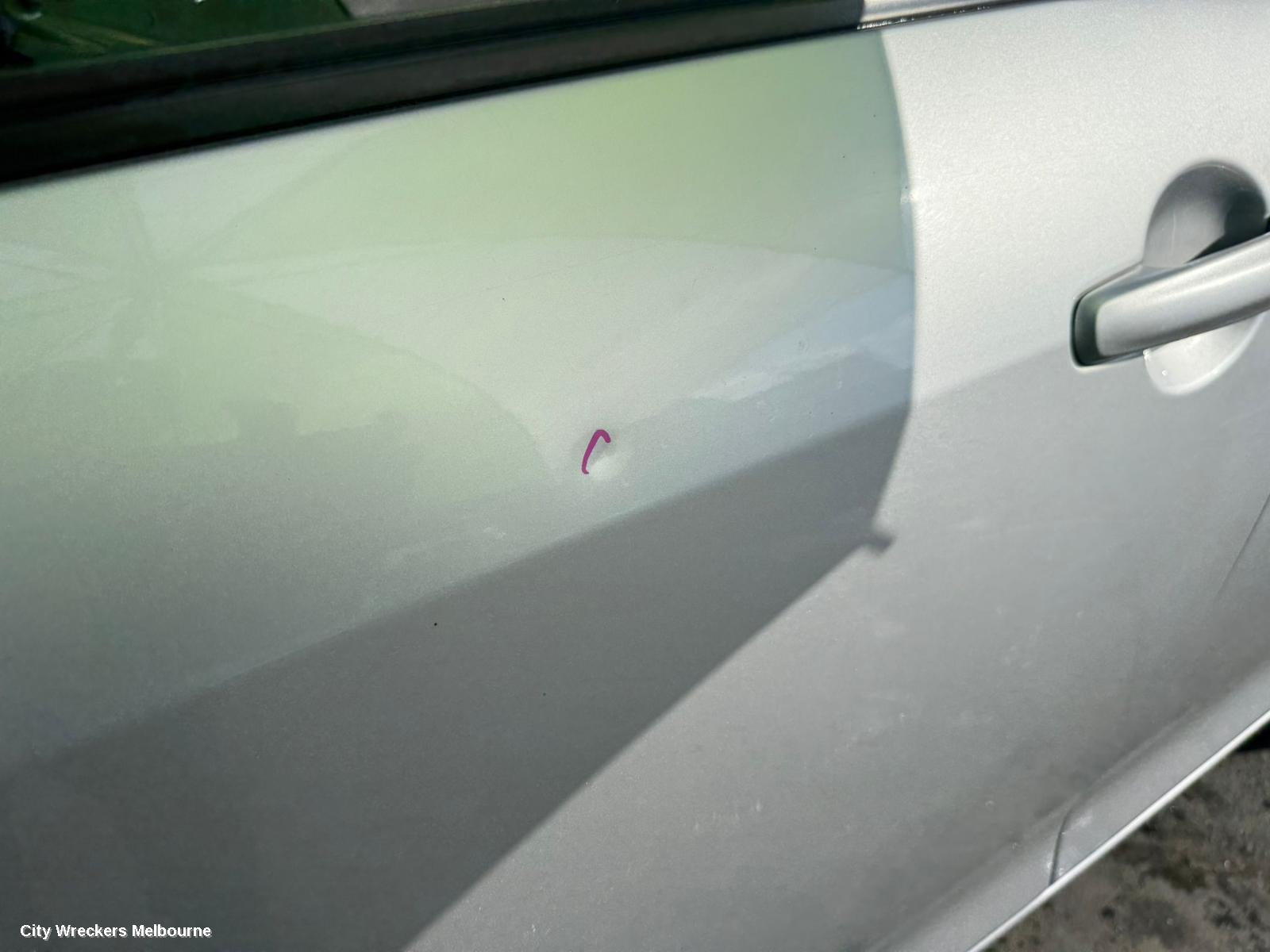 SUZUKI SWIFT LEFT FRONT DOOR, FZ, 08/2010 - 03/2017