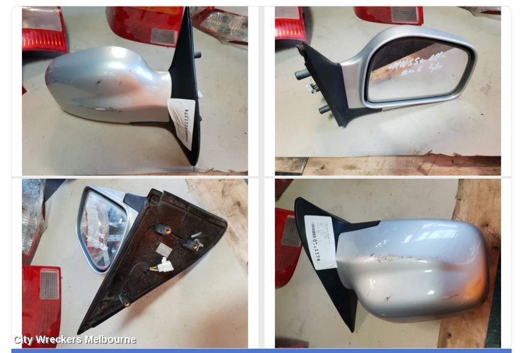 SSANGYONG MUSSO RIGHT DOOR MIRROR, 03/2004 - 12/2006