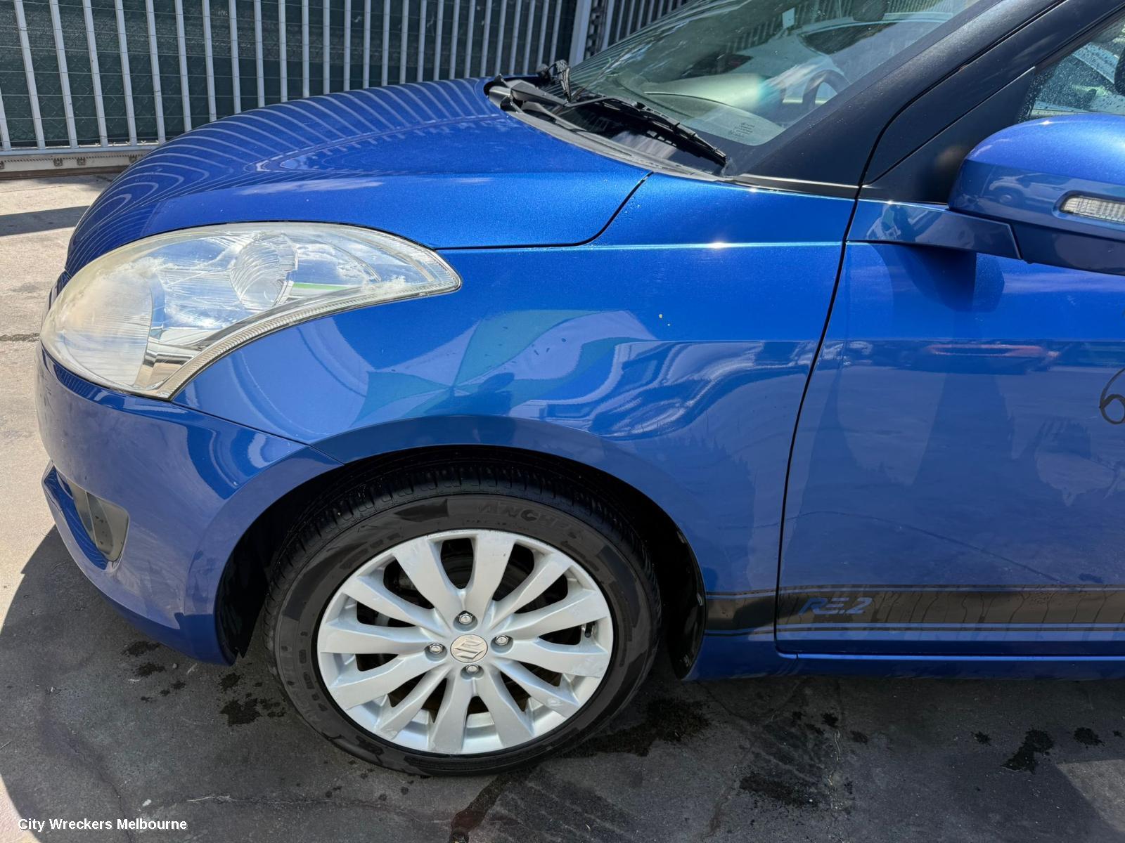 SUZUKI SWIFT WIPER ARM, TAILGATE, FZ, 08/2010 - 03/2017