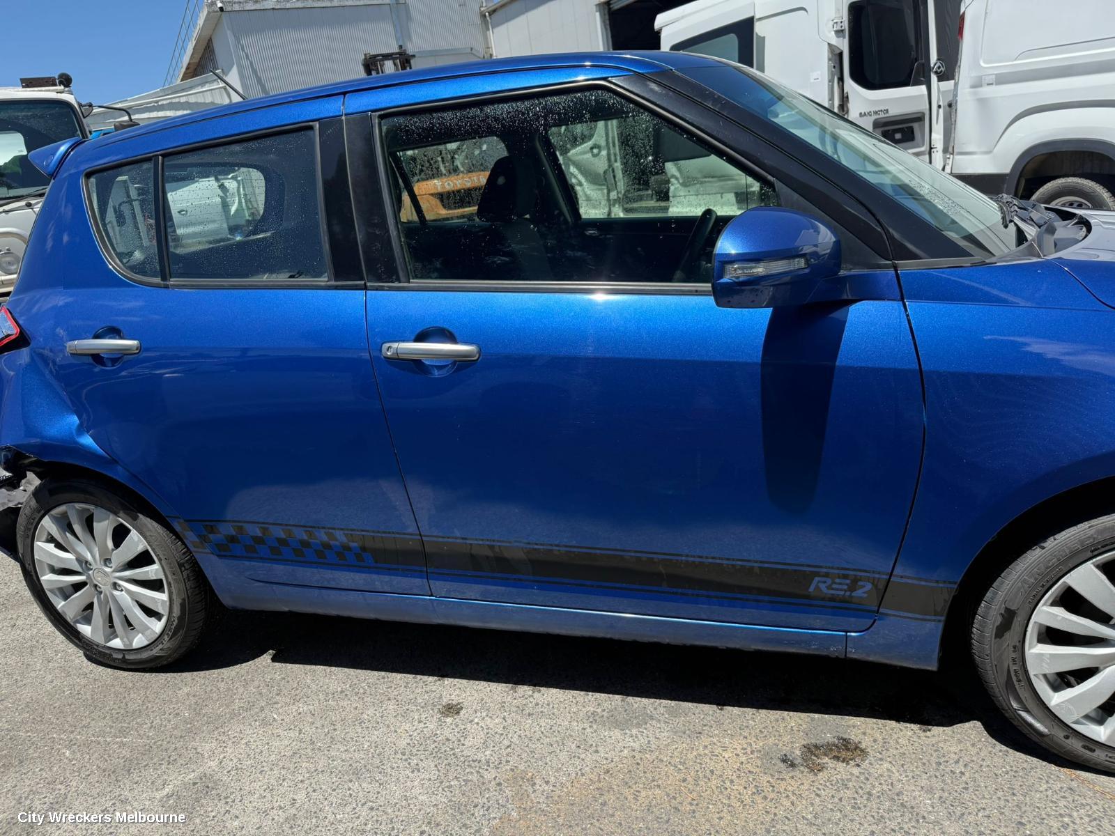 SUZUKI SWIFT WIPER ARM, TAILGATE, FZ, 08/2010 - 03/2017