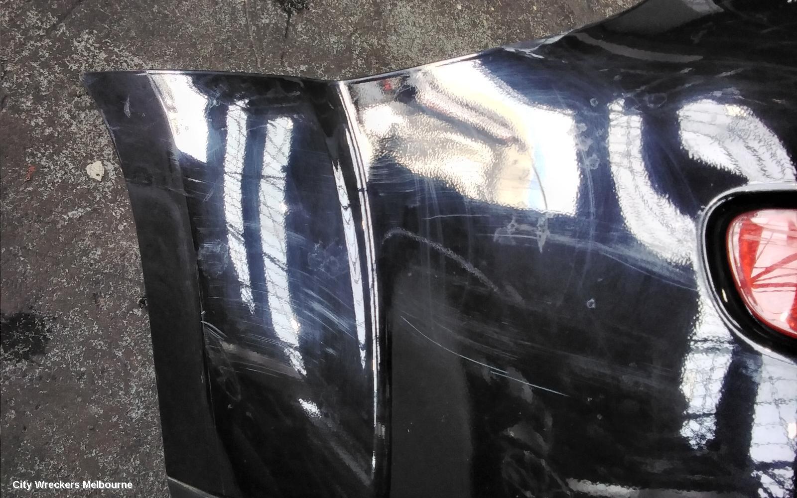 MITSUBISHI OUTLANDER REAR BUMPER, ZG, NON PARK SENSOR TYPE, 11/2006 - 09/2009