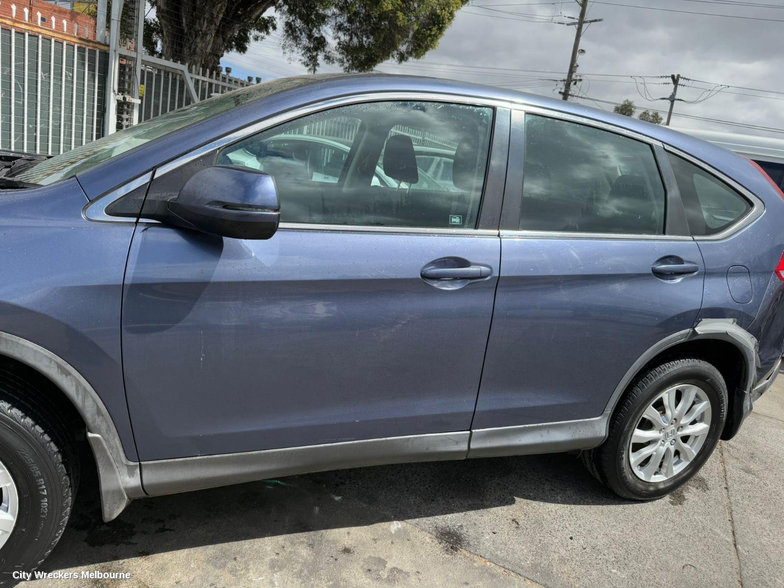 HONDA CRV RIGHT FRONT DOOR, RM, 11/2012 - 04/2017