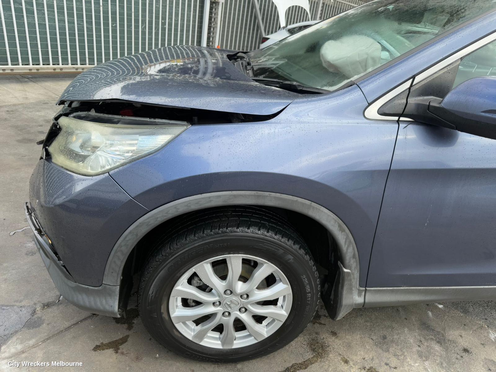 HONDA CRV RIGHT FRONT DOOR, RM, 11/2012 - 04/2017