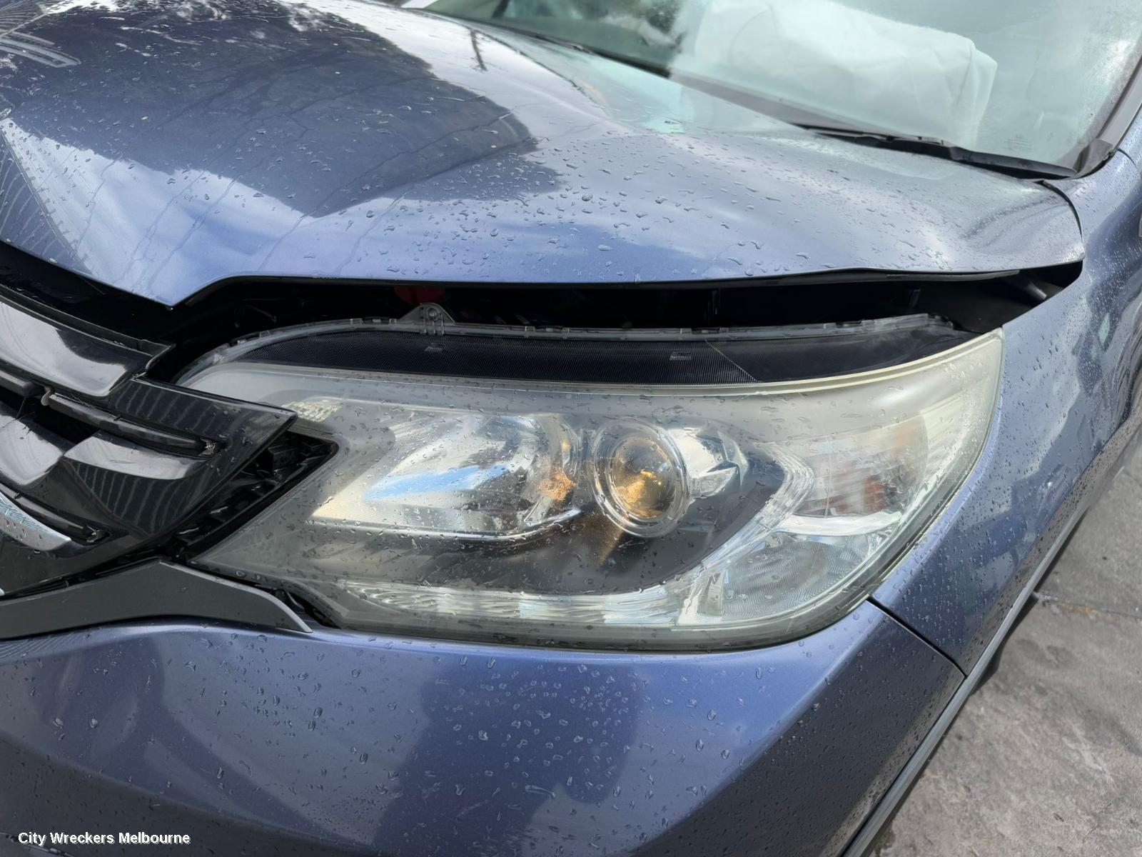 HONDA CRV RIGHT FRONT DOOR, RM, 11/2012 - 04/2017