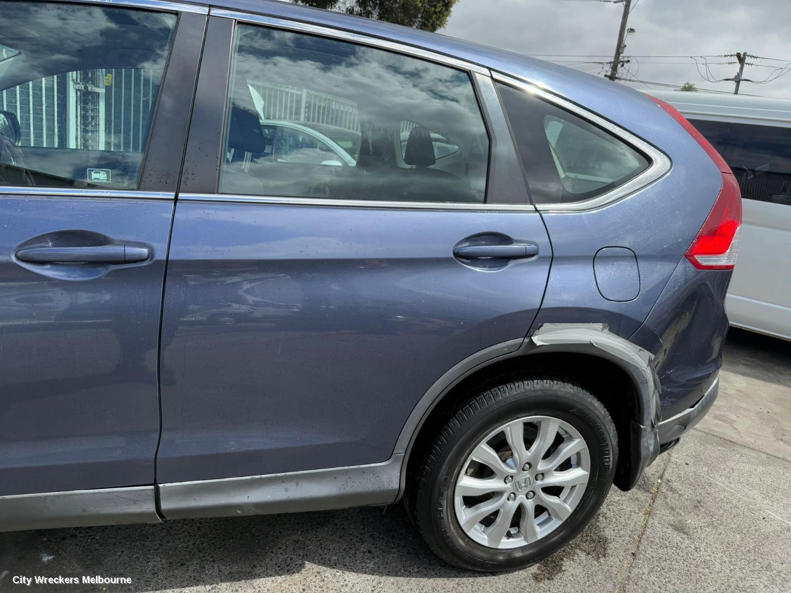 HONDA CRV RIGHT FRONT DOOR, RM, 11/2012 - 04/2017