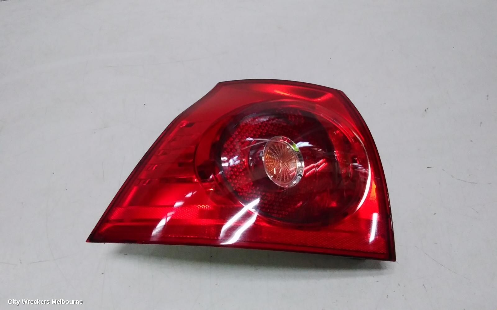 VOLKSWAGEN GOLF LEFT TAILLIGHT, GEN 5, HATCH, NON TINTED TYPE, 06/2004 - 02/2009