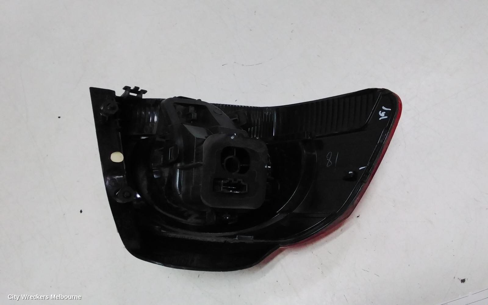 VOLKSWAGEN GOLF RIGHT TAILLIGHT, GEN 6, 3DR/5DR HATCH, 12/2008 - 03/2013