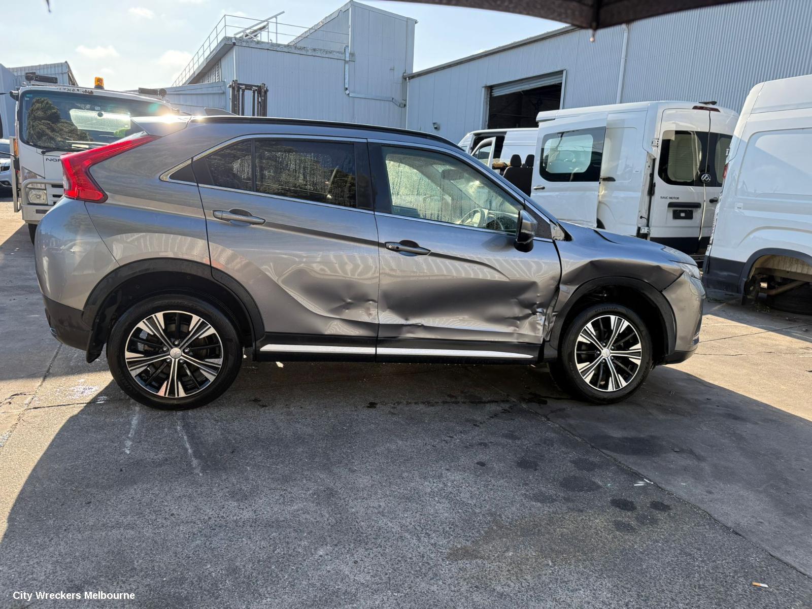MITSUBISHI ECLIPSE CROSS DOOR HANDLE, LH REAR, OUTER, YA-YB, 11/2017 ONWARDS