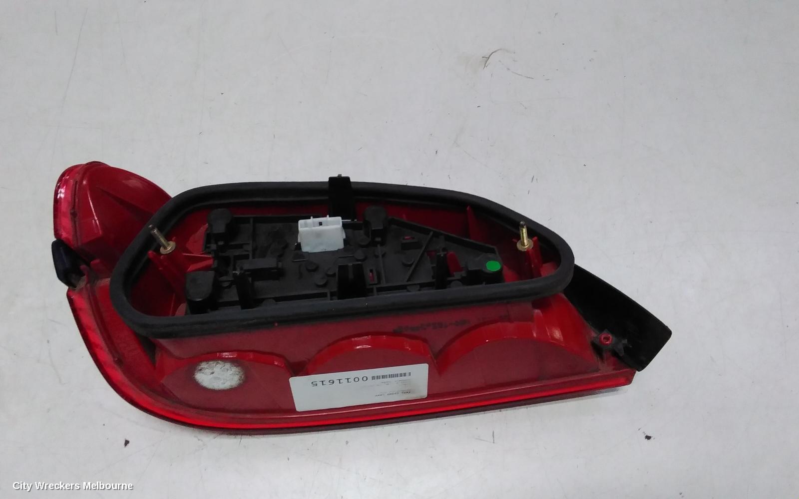 PEUGEOT 406 LEFT TAILLIGHT, D9 SEDAN 08/1999 - 01/2004