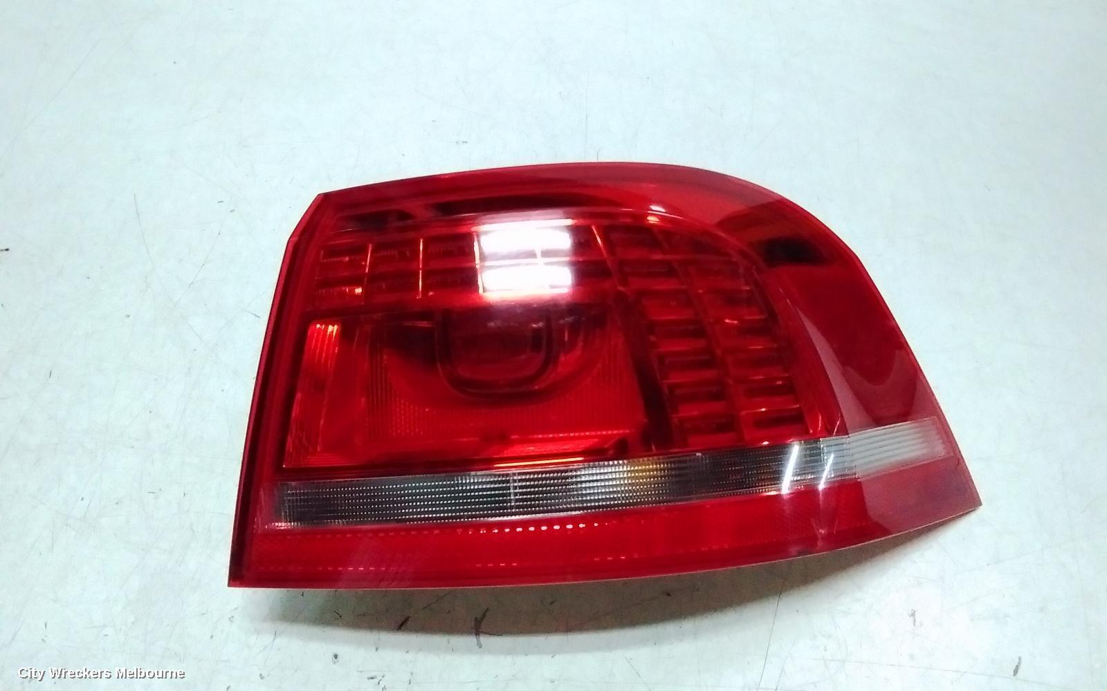 VOLKSWAGEN PASSAT RIGHT TAILLIGHT, 3C/MK6 B7, ALLTRACK/WAGON, LED TYPE, 09/2010 - 05/2015
