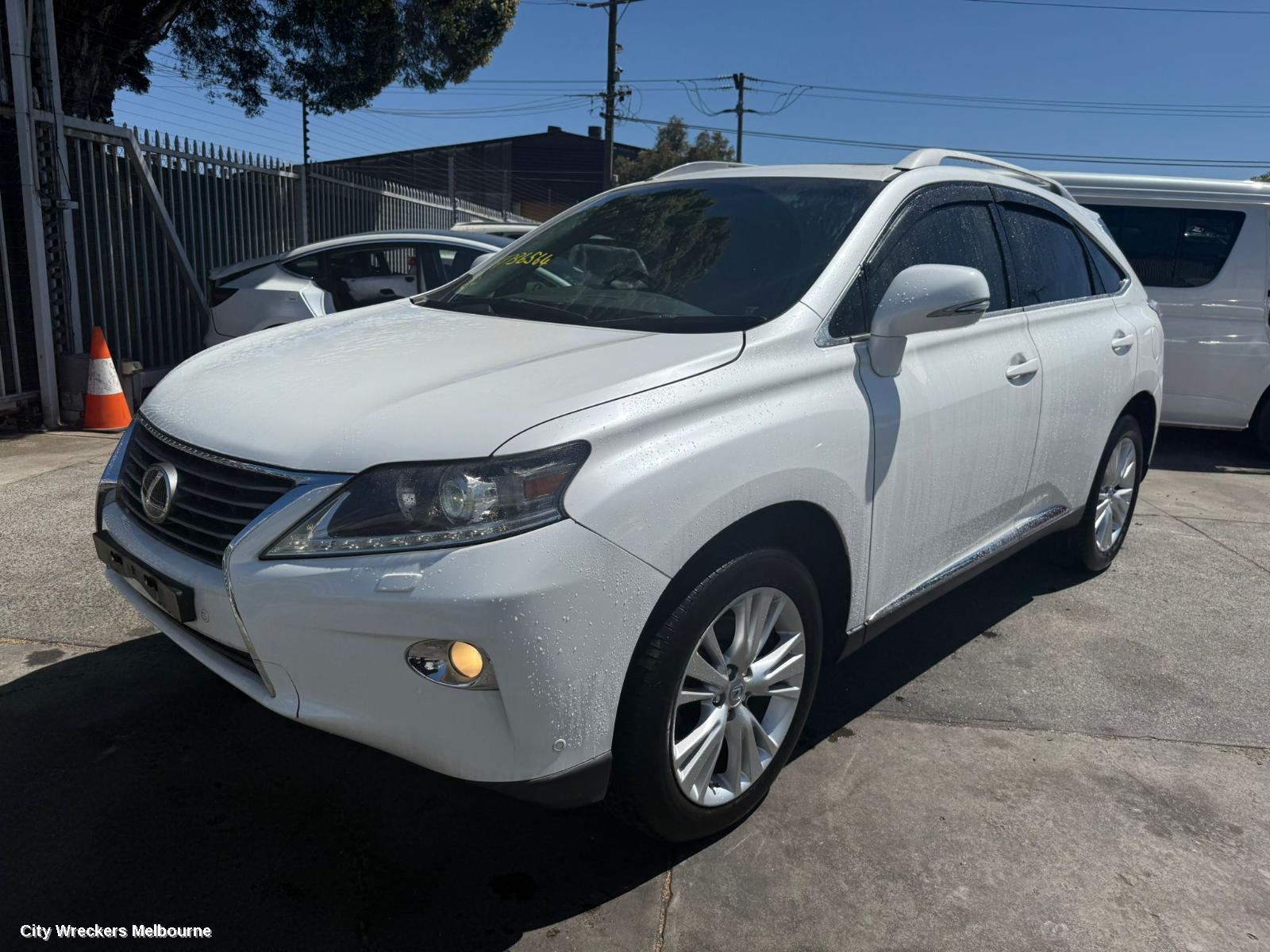 LEXUS RX SERIES STEERING BOX/RACK, AL10, 12/2008 - 08/2015
