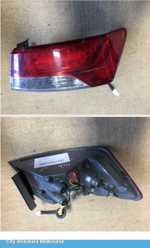 KIA CERATO RIGHT TAILLIGHT, TD, COUPE/KOUP, NON LED TYPE, 07/2009 - 09/2011