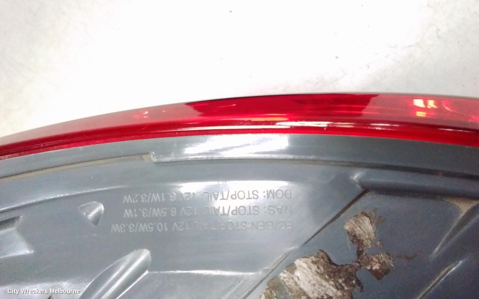 KIA CERATO RIGHT TAILLIGHT, TD, COUPE/KOUP, LED TYPE, 10/2011 - 03/2013